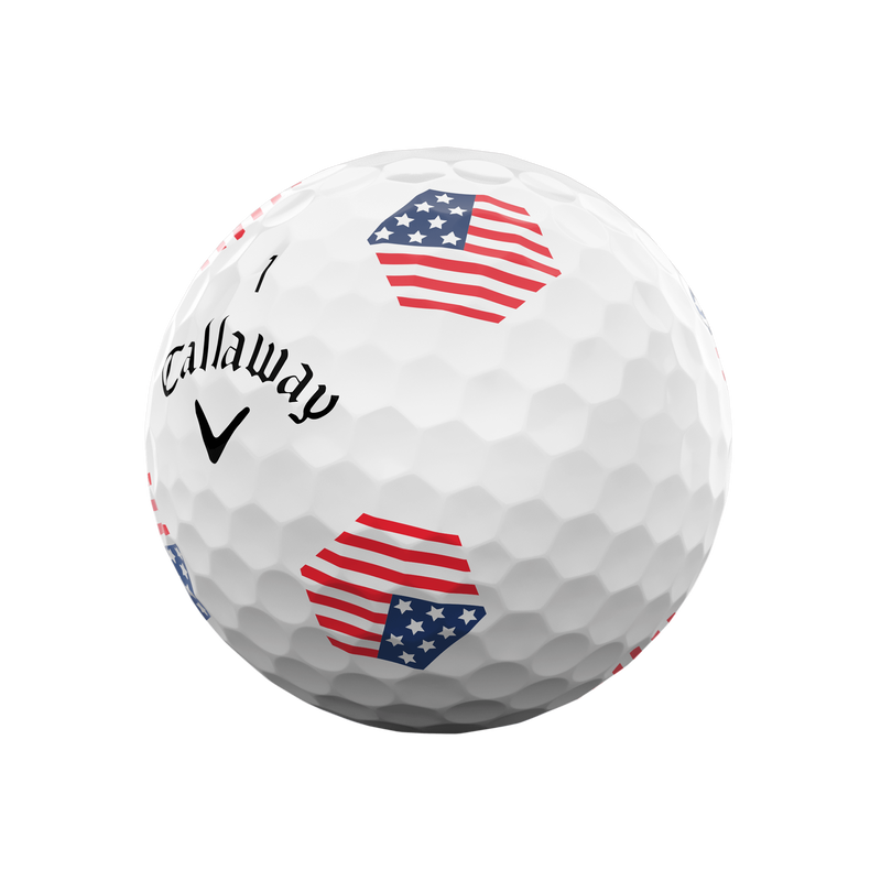 Chrome Soft USA TruTrack Golf Balls - View 2