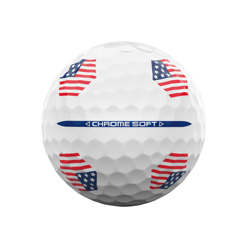 Chrome Soft USA TruTrack Golf Balls - View 4