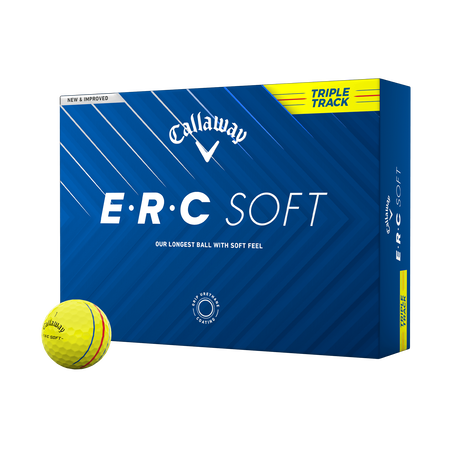 E•R•C Soft Yellow Golf Balls