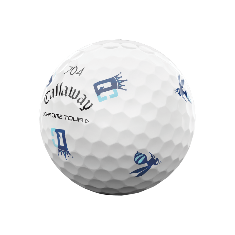 Chrome Tour Major Series: May Major Golf Balls - View 3