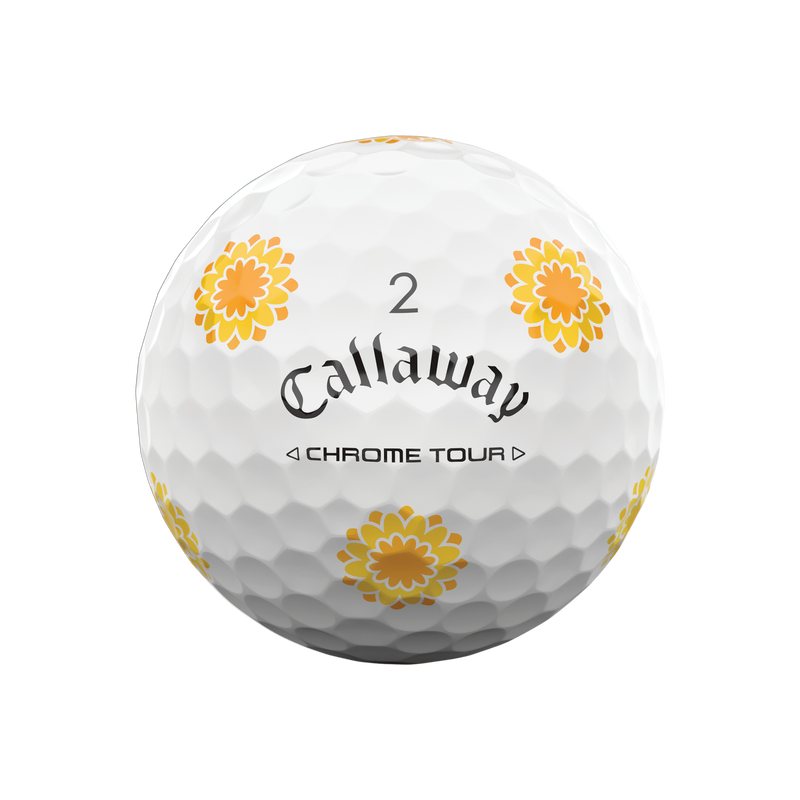 Chrome Tour D&iacute;a de los Muertos Golf Balls - View 7