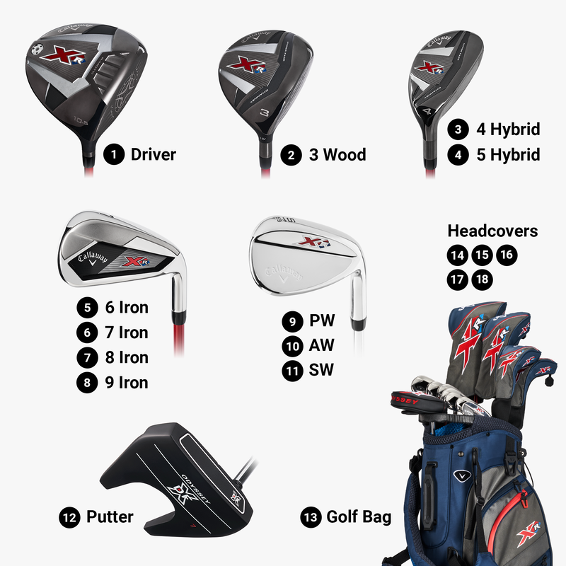 Men's '24 XR 13-Piece Complete Set - View 3