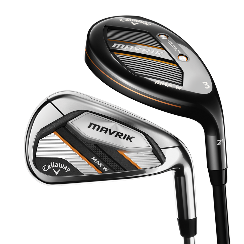Women's MAVRIK MAX W Irons/Hybrids Set - View 1