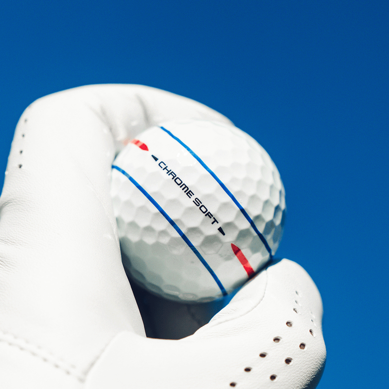 Chrome Soft 360 Triple Track Golf Balls - View 2