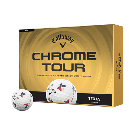 Chrome Tour Texas Golf Balls