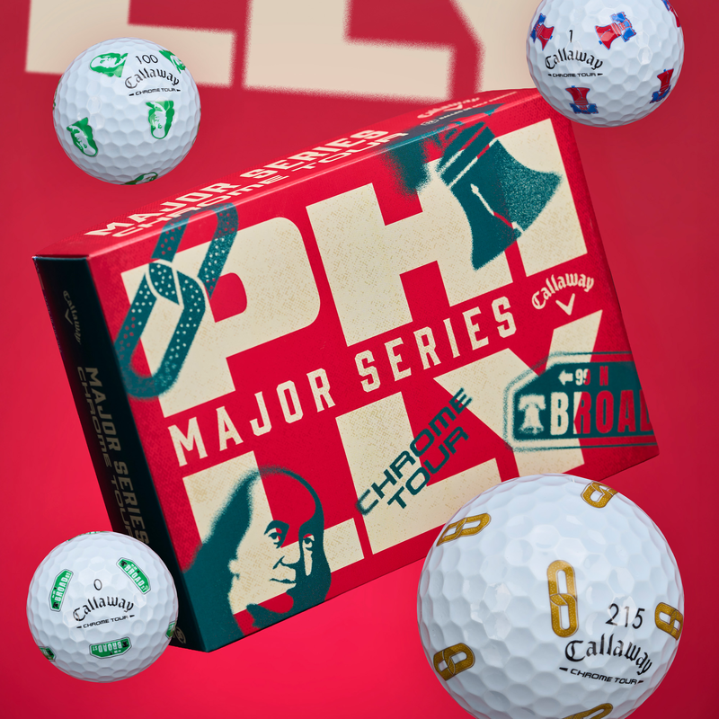 Chrome Tour May Major Golf Balls - View 2