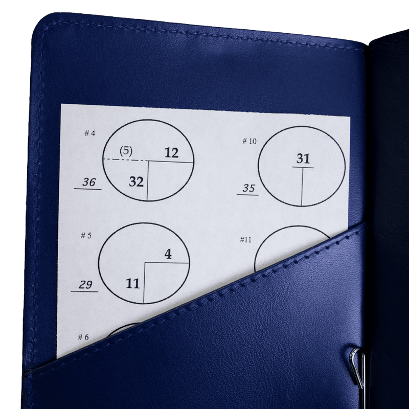 Bifold Leather Scorecard Holder - View 3