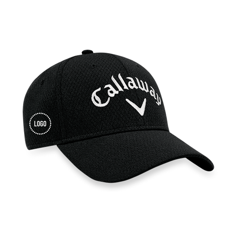 Side Crested Performance Unstructured Logo Cap - View 1