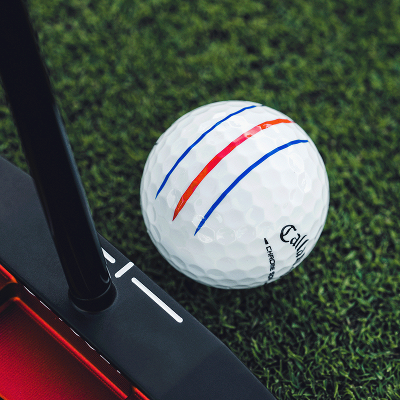Chrome Soft Triple Track Custom Logo Golf Balls - View 2