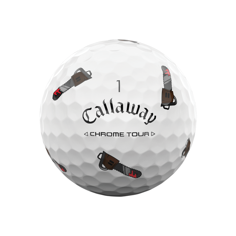 Chrome Tour Halloween Golf Balls - View 3