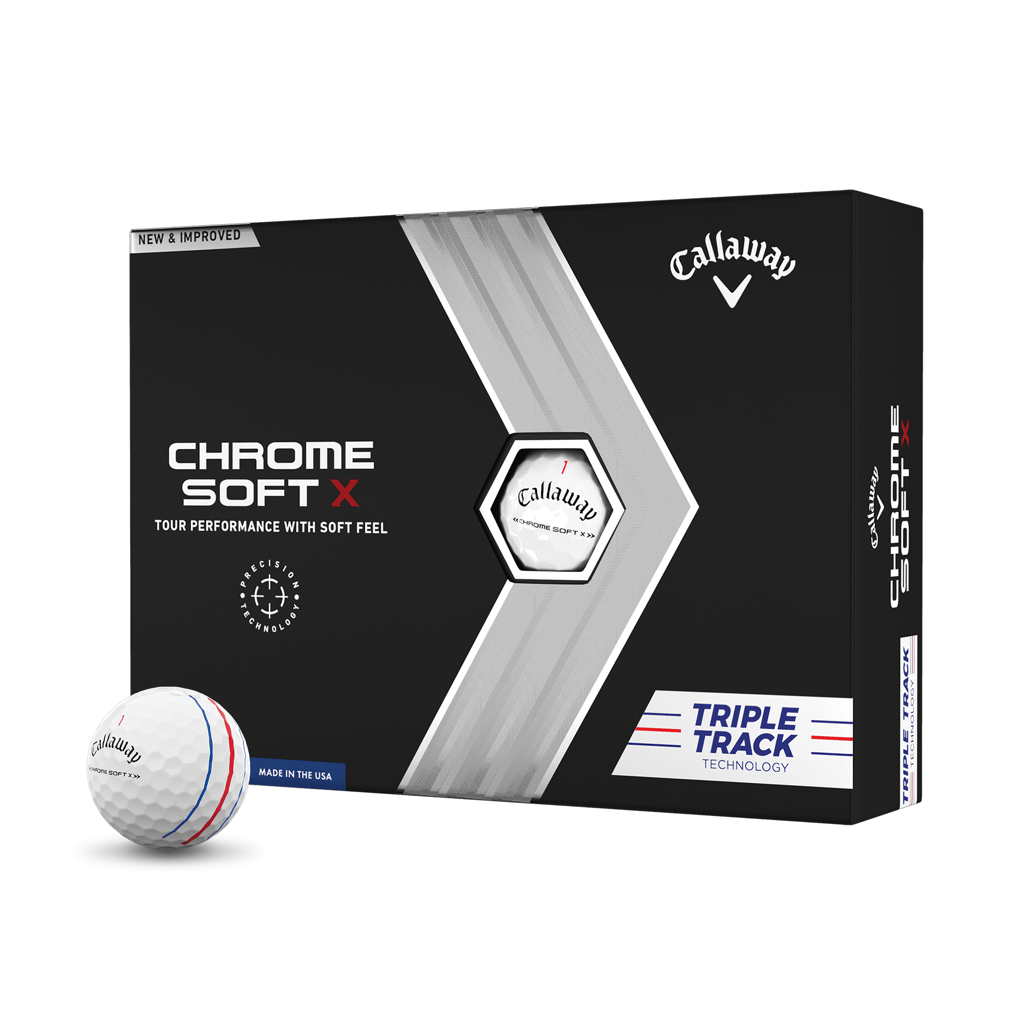 Chrome Soft X Triple Track '24 Golf Balls