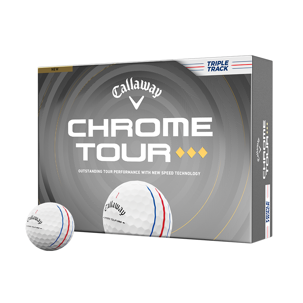Chrome Tour Triple Diamond Triple Track Golf Balls