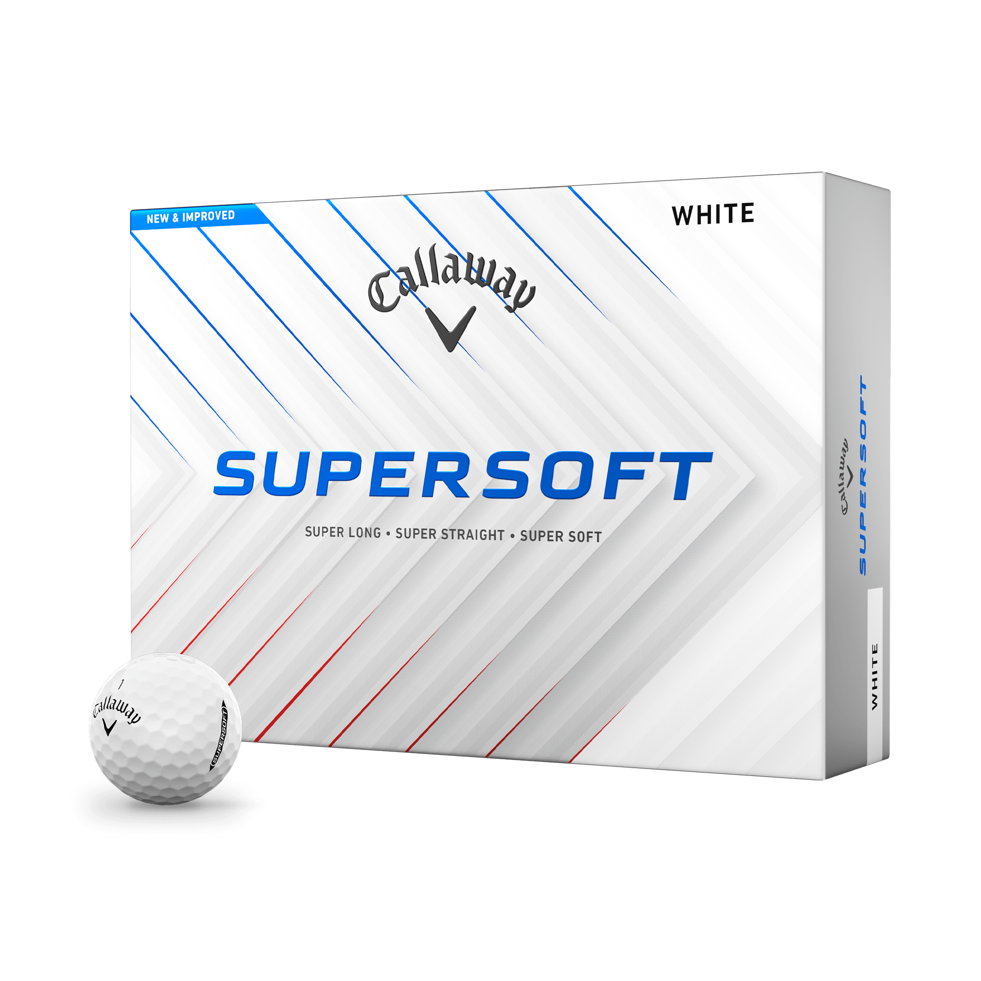 Callaway Supersoft ゴルフボール 4パック Supersoft Golf Balls