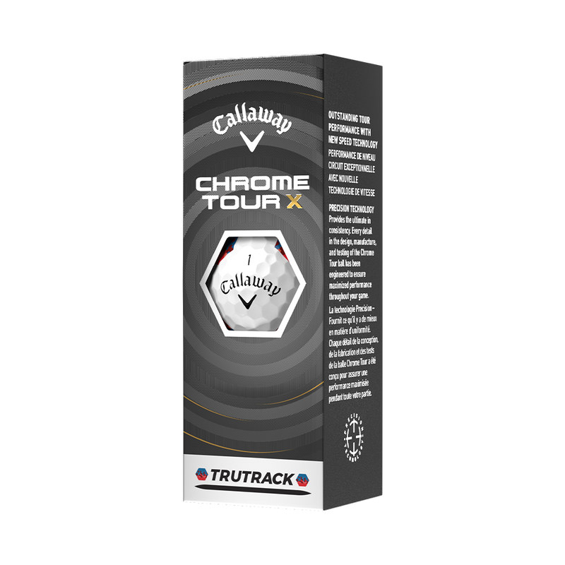 Chrome Tour X TruTrack Golf Balls - View 6