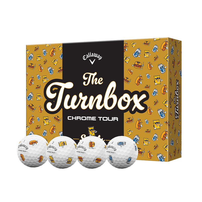 Chrome Tour Turnbox Golf Balls - View 1