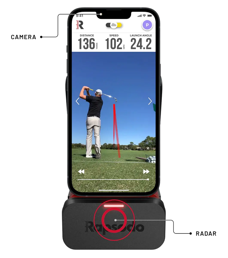 Rapsodo Mobile Launch Monitor - View 2