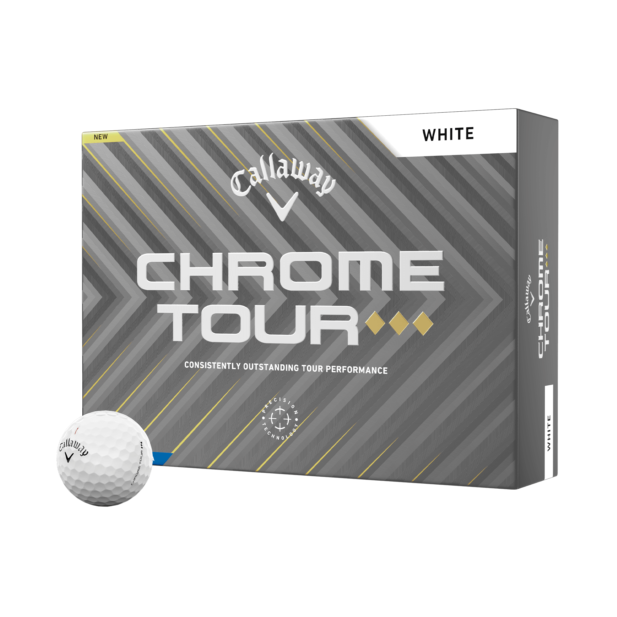 (Callaway)ゴルフボールCHROMETOURTRIPLE DIAMON balls-2025-chrome-tour-