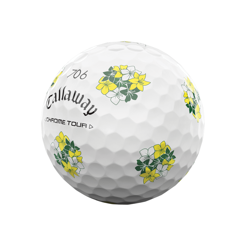 Chrome Tour Major Series: April Major '25 Golf Balls - View 3