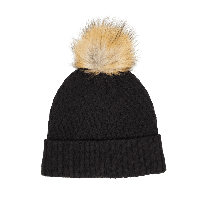 Women's Pom Pom Logo Beanie - View 2
