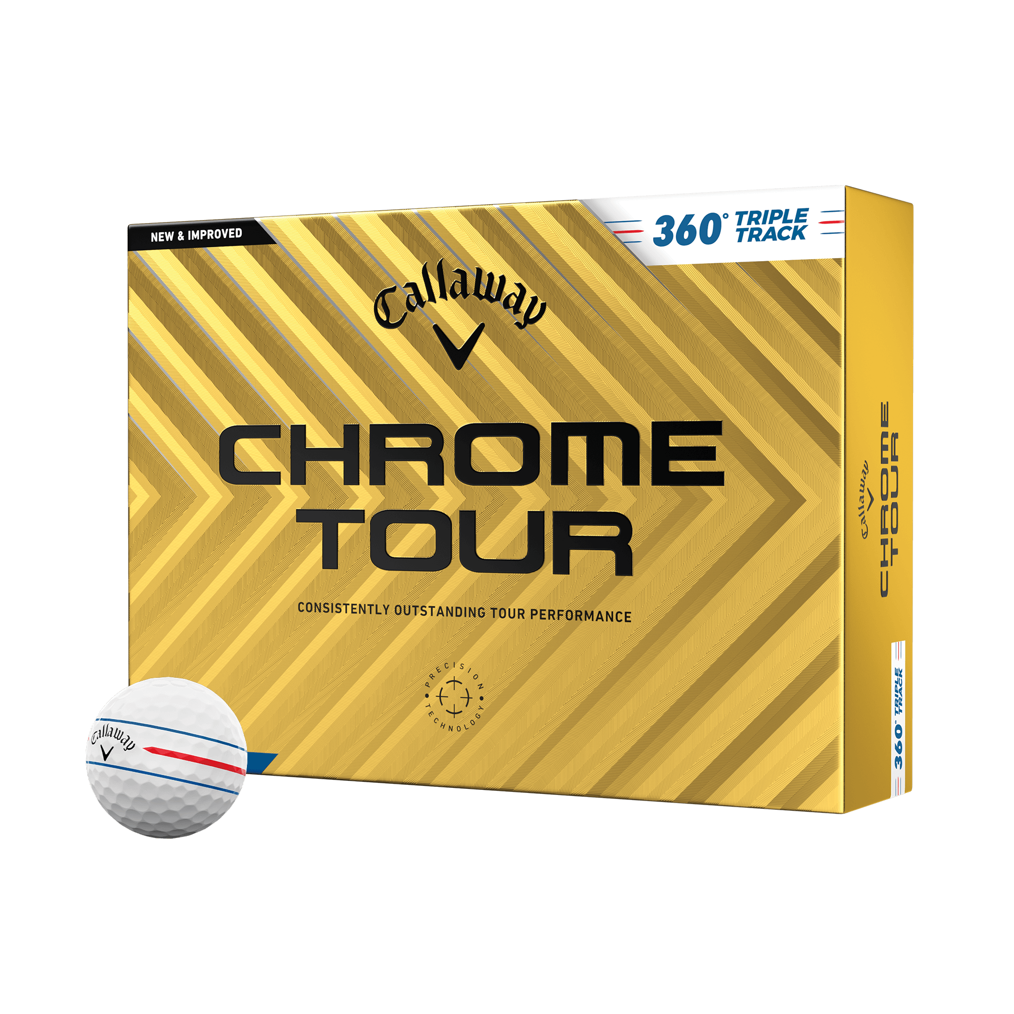 Chrome Tour 360 Triple Track '24 Golf Balls