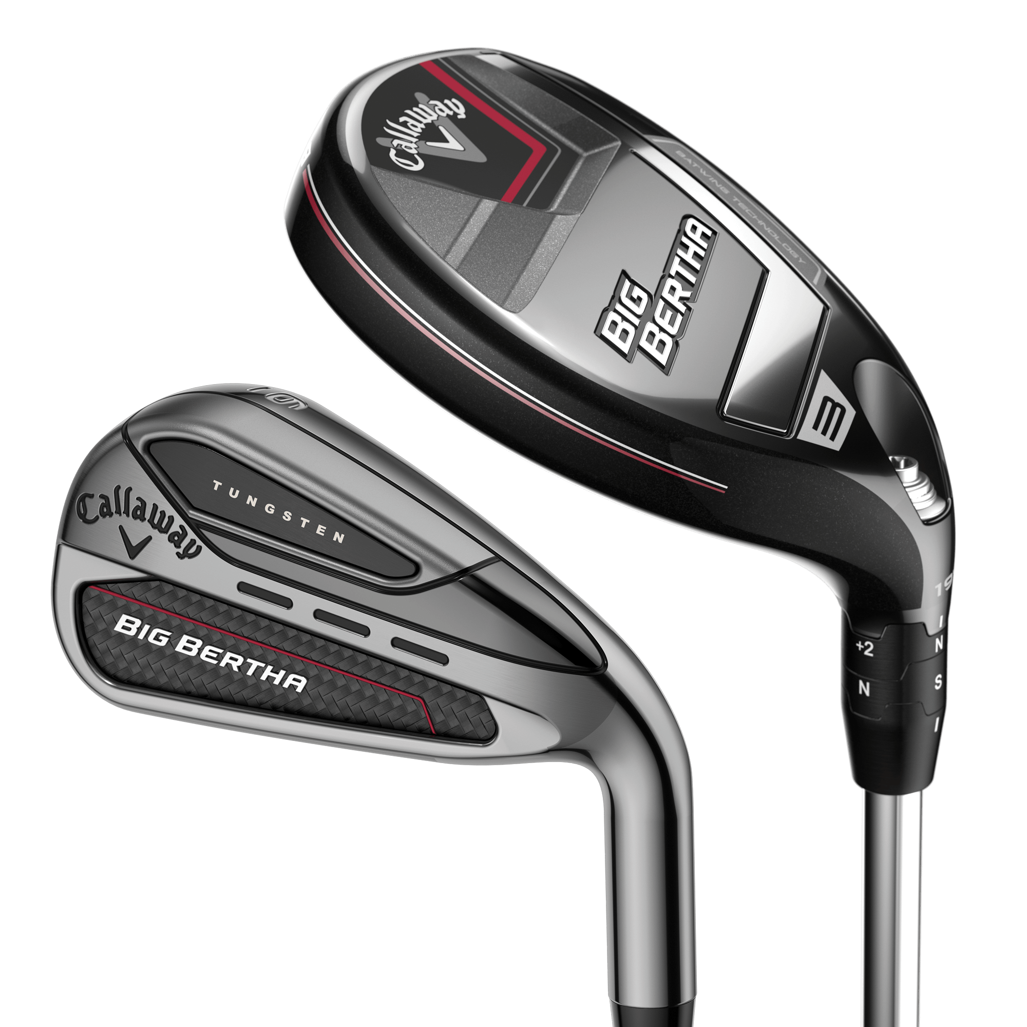 Callaway BIG BERTHA クラブ 3本セット Big Bertha Irons/Hybrids Combo Set