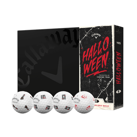 Chrome Tour Halloween Scary Movie Golf Balls