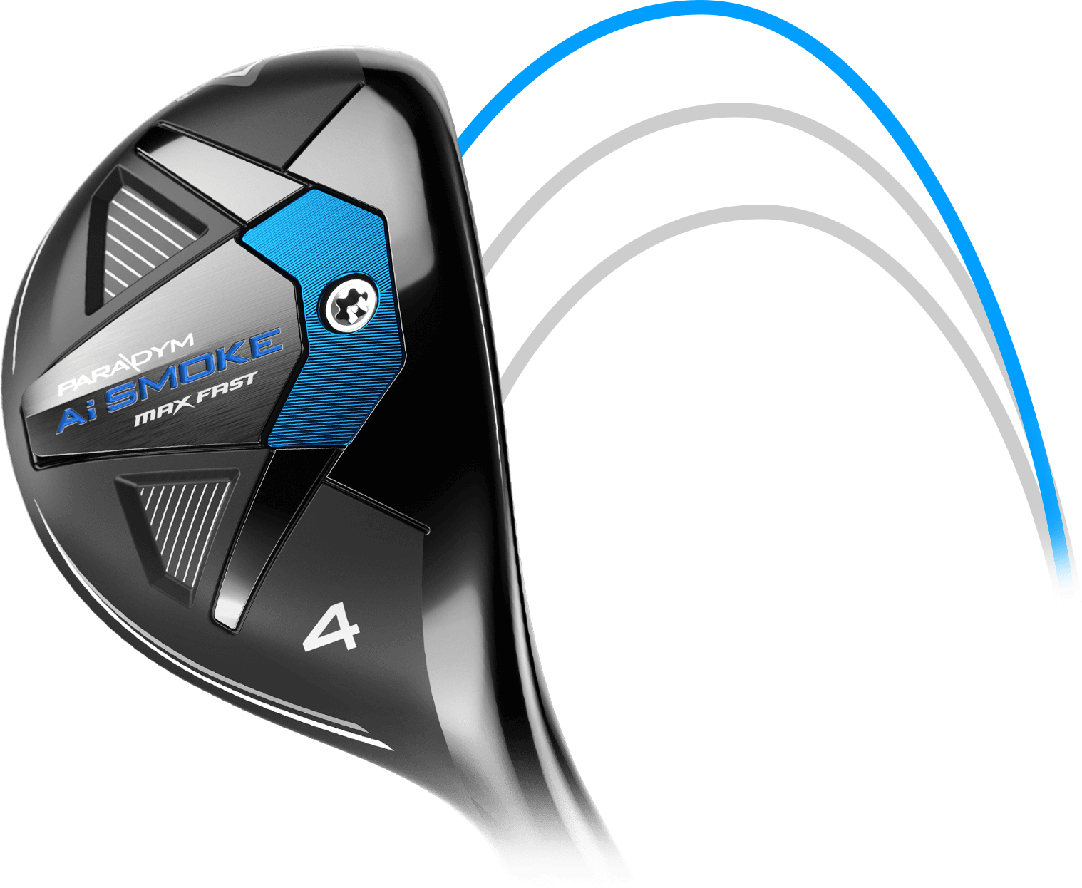 Paradym Ai Smoke MAX Fast Hybrid with highest ball flight
