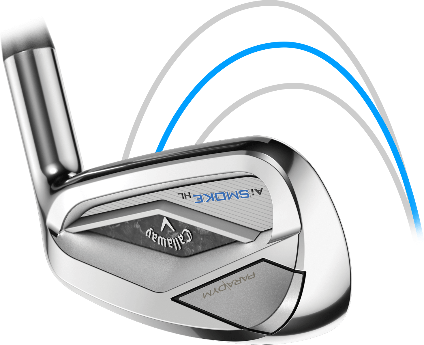 Paradym Ai Smoke HL Iron with higher ball flight